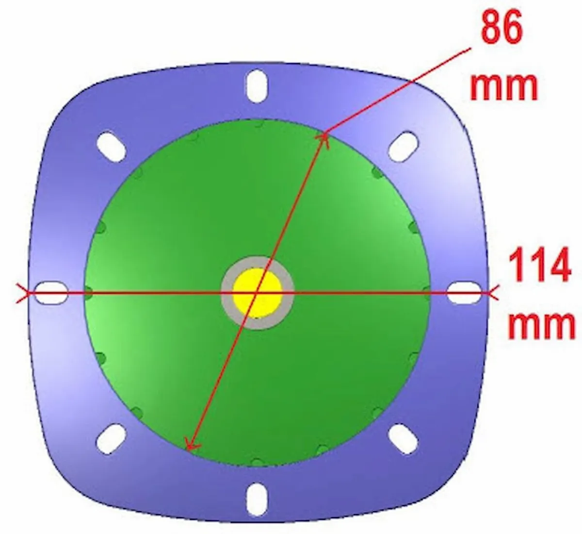No(t)mad 18 LED Zwembadlamp β RGB β Seamaid - Afbeelding 5