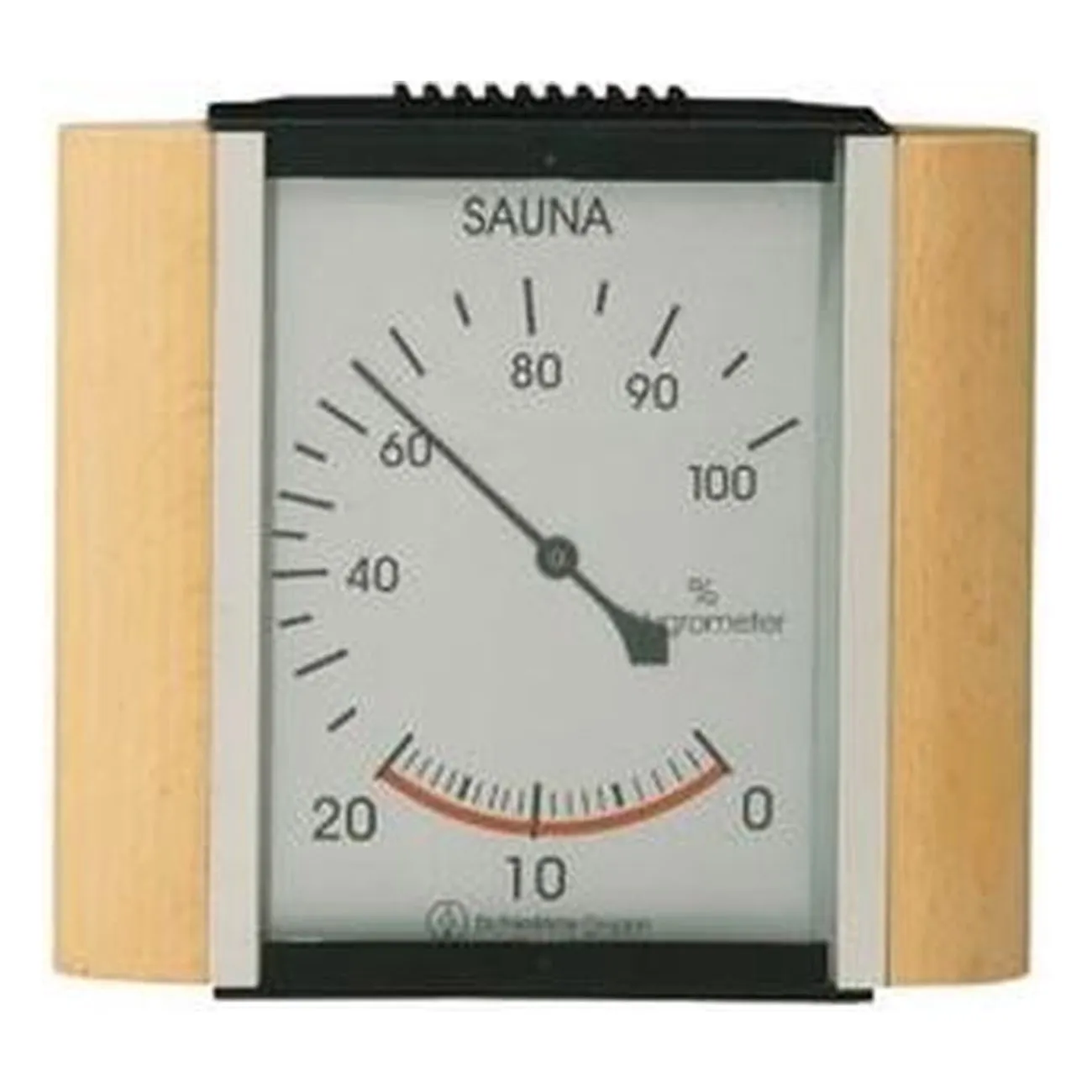 Dr. Friedrichs Gruppe Sauna Hygrometer Luxe (13cm)