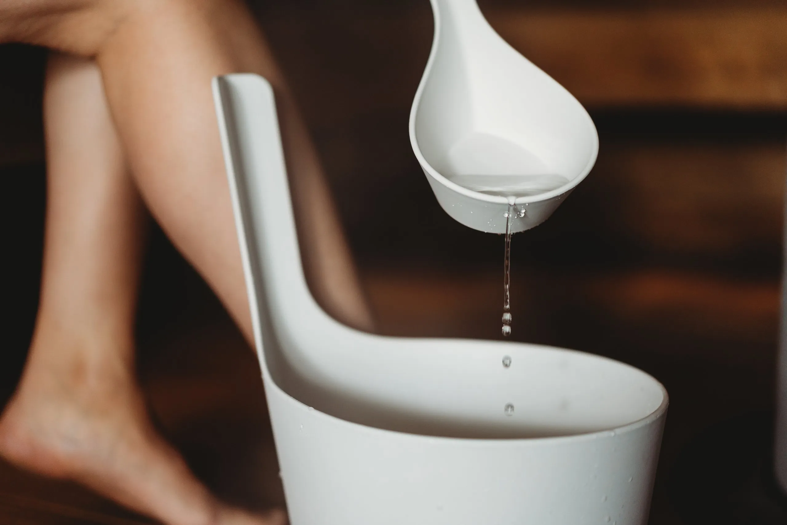 Rento Pisara Design Sauna Emmer En Lepel – Wit