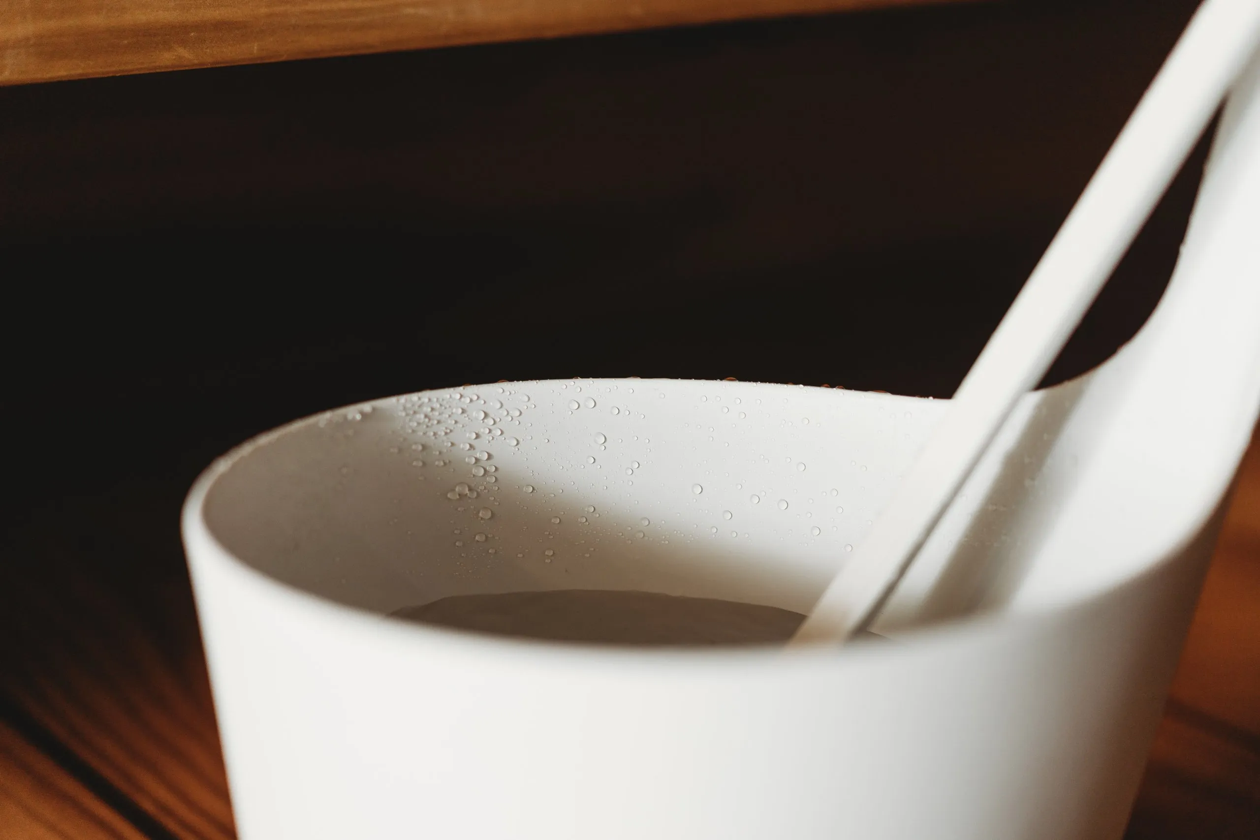 Rento Pisara Design Sauna Emmer En Lepel – Wit - Afbeelding 5