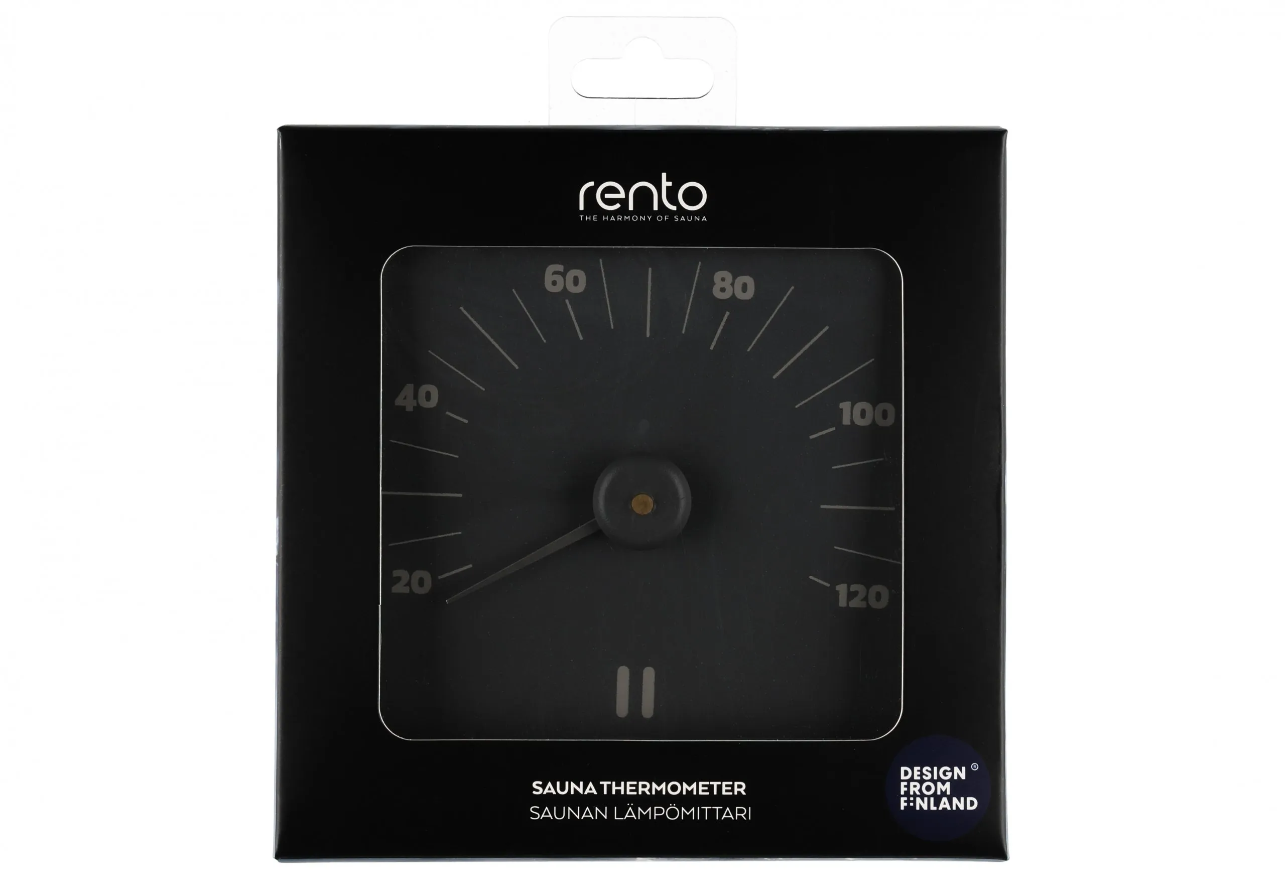 Rento Aluminium Thermometer Vierkant – Grijs - Afbeelding 3