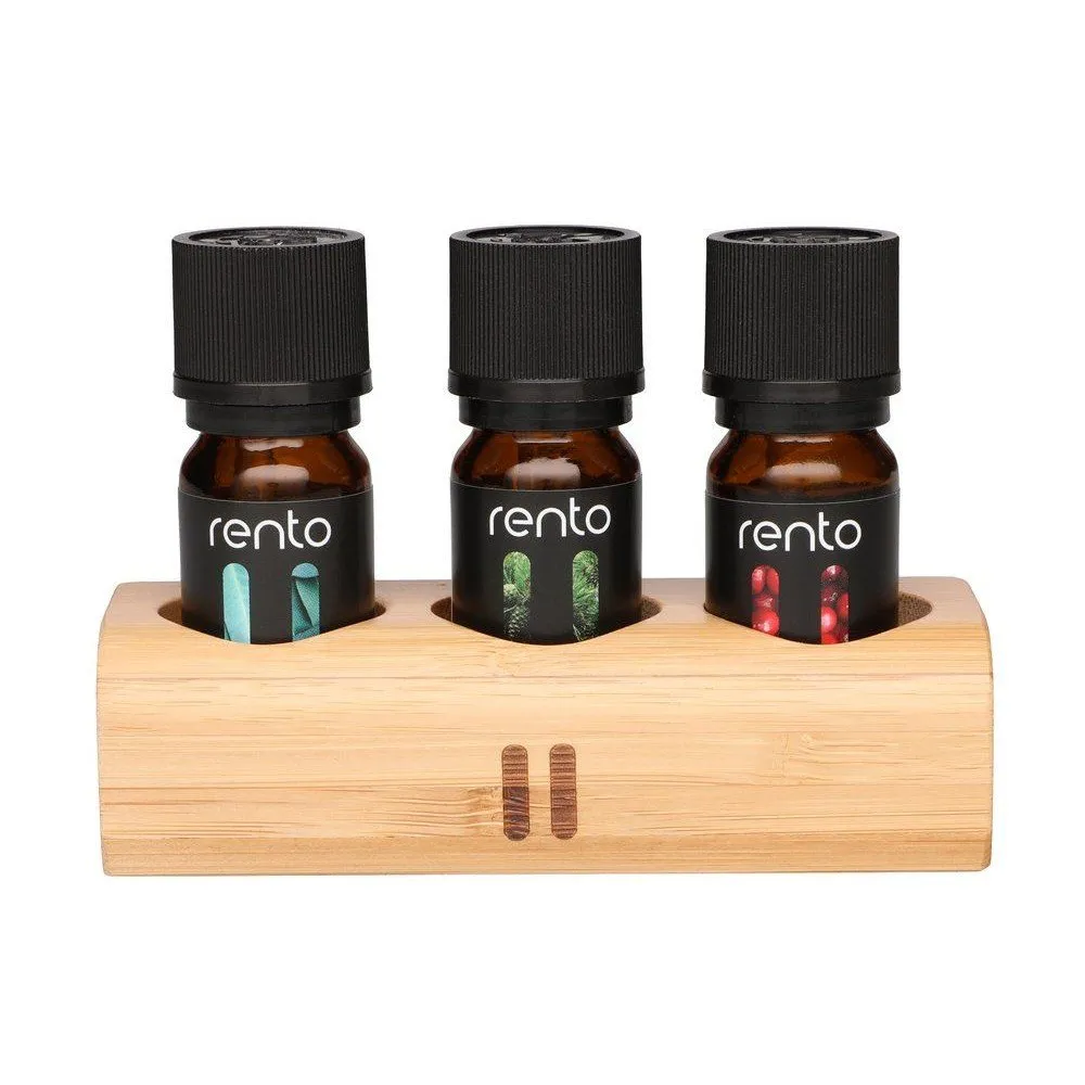 Saunageuren In Bamboehouder (3 X 10 Ml) – Rento - Afbeelding 3