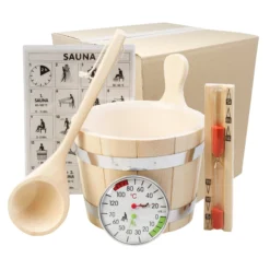 Sauna Accessoires Set Standaard 5-delig – Eliga