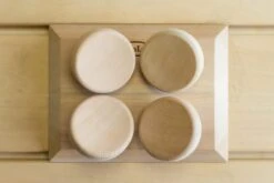 Ergonomische Hoofdsteun Rechthoek Voor Sauna (Red Cedar) – Halu