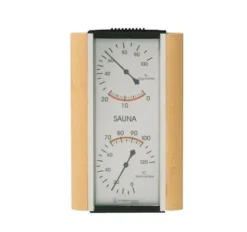 ‘Dr. Friedrichs’ Sauna Thermometer Hygrometer Luxe (26 Cm)