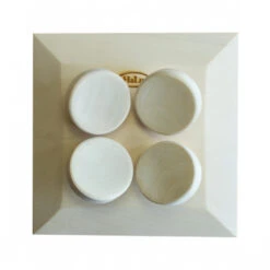 Ergonomische Hoofdsteun Vierkant Voor Sauna (Aspen) – Halu