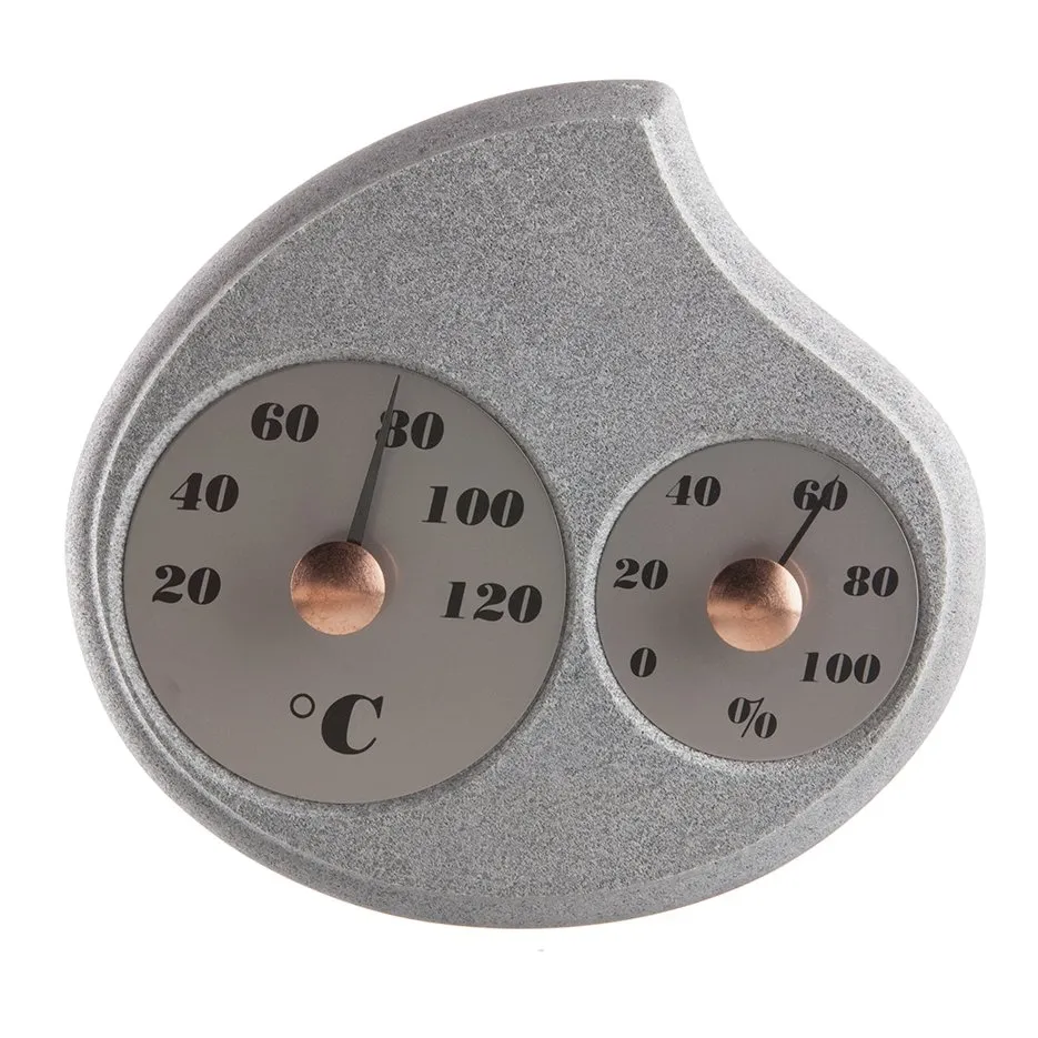 Thermometer En Hygrometer In Speksteen – Hukka Maininki - Afbeelding 2
