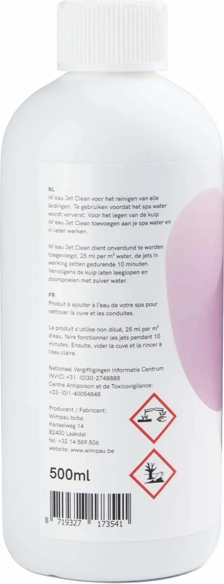 W’eau Jet Clean – 500 Ml - Afbeelding 2
