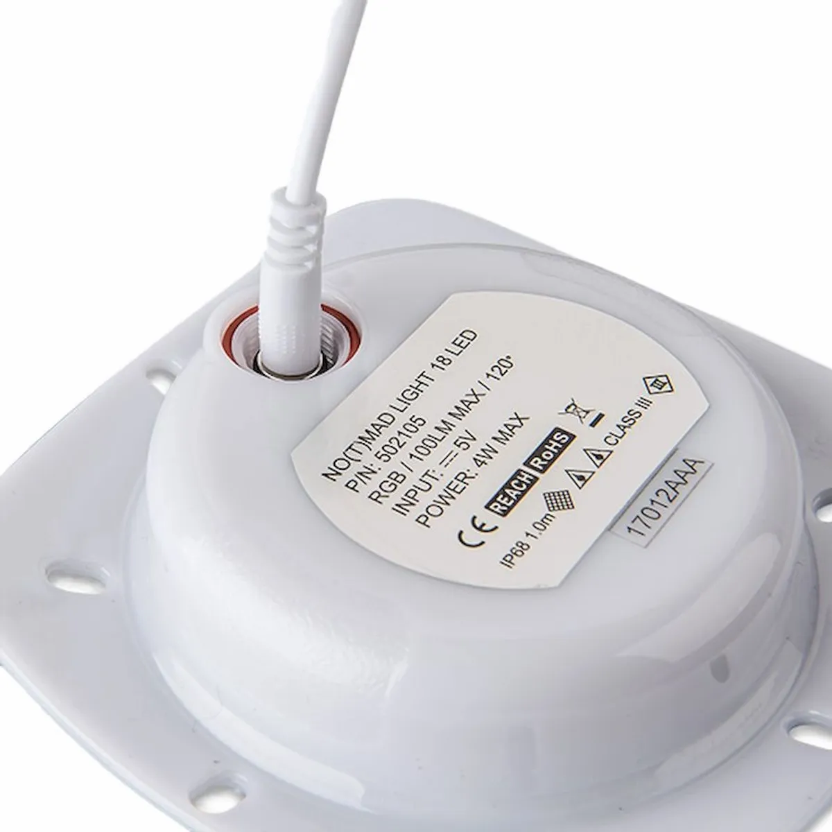 No(t)mad 18 LED Zwembadlamp β RGB β Seamaid - Afbeelding 4